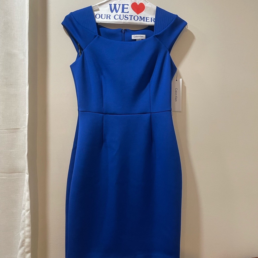 Calvin Klein Royal Blue Dress